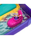 Игрален комплект Mattel Polly Pocket - Скритите места, на плажа - 1t