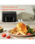 Фритюрник с горещ въздух Cosori - Dual Basket, 1750W, 8.5 l, черен - 5t