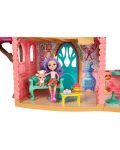 Игрален комплект Mattel Enchantimals - Къщата на Danesa Deer, с кукла и животинче - 4t