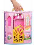 Игрален комплект Mattel Barbie Dreamtopia - Преносим замък за кукли Дъга - 7t