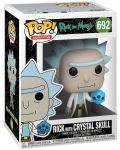 Фигура Funko Pop! Animation: Rick & Morty - Rick with Crystal Skull #692 - 2t