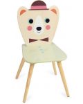 Детско дървено столче Vilac Furniture for Kids – Мече с шапка - 1t