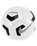 Футболна топка Nike - Pitch Training, размер 5, бяла - 1t