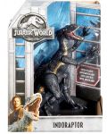 Екшън фигурка Mattel Jurassic World - Индораптор, с управление и звук - 5t