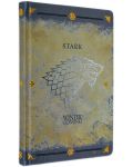 Тефтер Pyramid - Game of Thrones, Stark, формат A5 - 3t