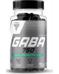 GABA, 750 mg, 60 капсули, Trec Nutrition - 1t