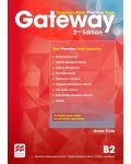 Gateway 2nd Edition B2: Teacher's Book Premium Pack  / Английски език - ниво B2: Книга за учителя + код - 1t
