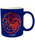Game of Thrones чаша Targaryen - синя/червена - 1t