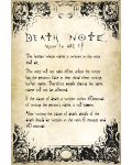 Макси плакат GB eye Animation: Death Note - Rules - 1t