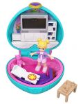 Игрален комплект Mattel Polly Pocket - Кутийка с мини кукла, асортимент - 3t