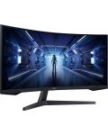 Гейминг монитор Samsung - LC34G55T, 34'', 165Hz, 1ms, FreeSync, Curved - 3t