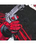 Гейминг подложка за мишка Grupo Erik - Deadpool Marvel, XL, мека, черна - 7t