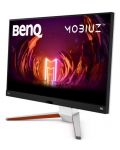 Гейминг монитор BenQ - EX3210U MOBIUZ, 32", 144Hz, FreeSync, бял - 5t