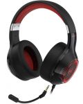Гейминг слушалки Edifier - Hecate G33, черни/червени - 6t