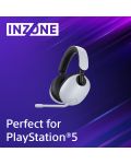 Гейминг слушалки Sony - Inzone H7, PS5, безжични, бели - 9t