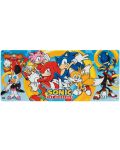 Гейминг подложка Sonic - Green Hill Zone Adventurers, XL, многоцветна - 1t