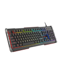 Гейминг клавиатура Genesis - Rhod 400, RGB, черна - 2t