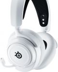 Гейминг слушалки SteelSeries - Arctis Nova 7X Wireless, безжични, бели - 3t