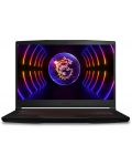 Гейминг лаптоп MSI - Thin GF63 12UC, 15.6'', i7, 144Hz, RTX3050, 8GB/5125GB - 1t