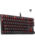 Механична клавиатура Redragon - Mahoraga K590-BK, Red, LED, черна - 3t