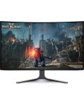 Гейминг монитор Dell - Alienware AW3225QF, 31.6'', 240Hz, 0.03 ms, OLED, Curved - 1t