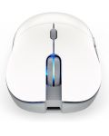 Гейминг мишка Endorfy - GEM Plus, оптична, безжична, Onyx White - 6t