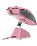 Гейминг мишка Razer - Viper Ultimate & Mouse Dock, оптична, розова - 1t