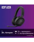 Гейминг слушалки Sony - INZONE H5, безжични, черни - 6t