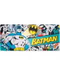Гейминг подложка Erik - DC Comics Batman, XL, мека, многоцветна - 1t