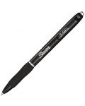 Гел химикалка Sharpie - 0.7 mm, черна - 1t