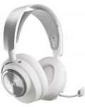 Гейминг слушалки SteelSeries - Arctis Nova Pro WL X, Xbox, безжични, бели - 3t