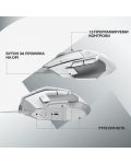 Гейминг мишка Logitech - G502 X EER2, оптична, бяла - 5t