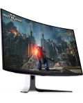 Гейминг монитор Dell - Alienware AW3225QF, 31.6'', 240Hz, 0.03 ms, OLED, Curved - 2t