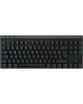 Гейминг клавиатура Logitech - G515 Lightspeed TKL, безжична, черна - 1t