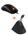 Гейминг комплект SteelSeries - Sensei Ten + Mouse Bungee, черен - 1t