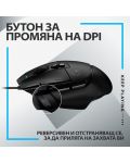 Гейминг мишка Logitech - G502 X EER2, оптична, черна - 7t
