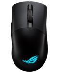 Гейминг мишка ASUS - ROG Keris, оптична, безжична, черна - 4t