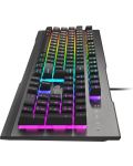 Гейминг клавиатура Genesis - Rhod 500, RGB, черна - 3t