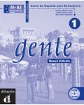 Gente: Испански език - ниво A1-A2 + CD (учебна тетрадка) - 1t