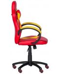 Гейминг стол Carmen - 6305, червен/жълт - 4t