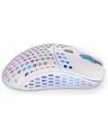 Гейминг мишка Endorfy - LIX Plus, оптична, безжична, Onyx White - 3t