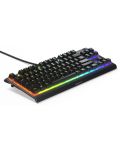 Гейминг клавиатура SteelSeries - Apex 3 TKL, RGB, US, черна - 5t