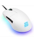 Гейминг мишка Endgame - XM1 RGB, оптична, бяла - 2t