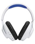 Гейминг слушалки JBL - Quantum 360, PS5, безжични, бели - 4t