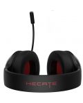 Гейминг слушалки Edifier - Hecate G33, черни/червени - 4t