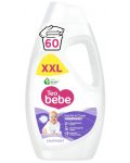 Гел за пране Teo Bebe Gentle & Clean - Лавандула, 60 пранета, 2.7 l - 1t