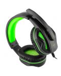 Гейминг слушалки T-Dagger - Cook T-RGH100, черни/зелени - 2t