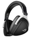 Гейминг слушалки ASUS - ROG Delta S, безжични, черни/бели - 1t