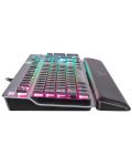 Гейминг клавиатура Thermaltake - ARGENT K6, Cherry MX Silver, RGB, сива - 3t