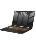 Гейминг лаптоп ASUS - TUF F15 FX507ZV4, 15.6'', 144Hz, i7, Mecha Gray - 3t
